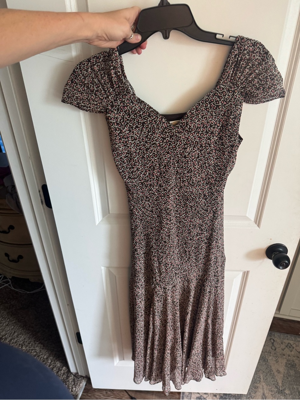 Pure silk dress - whimsy size 4 vintage